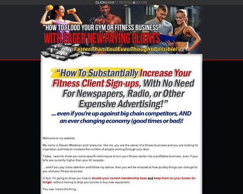 How To Flood Your Fitness Business With Eager New Paying Clients